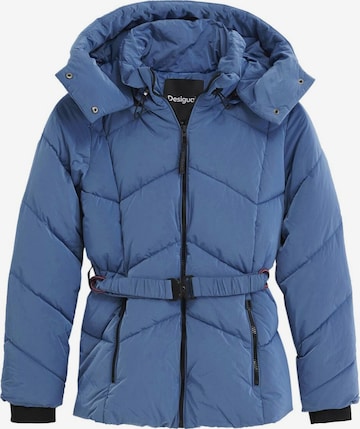 mėlyna Desigual Žieminė striukė: priekis