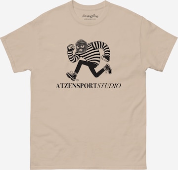 ATZENSPORT Shirt 'Tatrian' in Beige: Vorderseite
