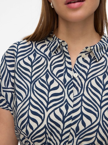 Vero Moda Curve Blusekjole 'VMCJosie' i hvid