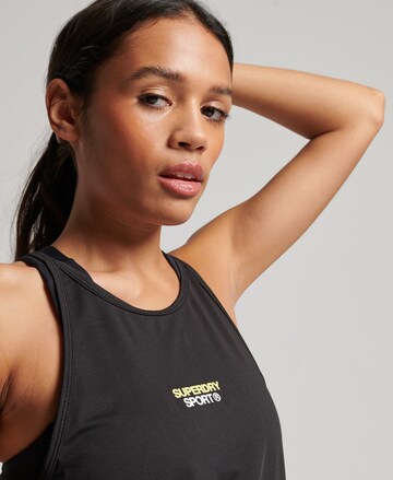 Superdry Sporttop 'Active' in Zwart