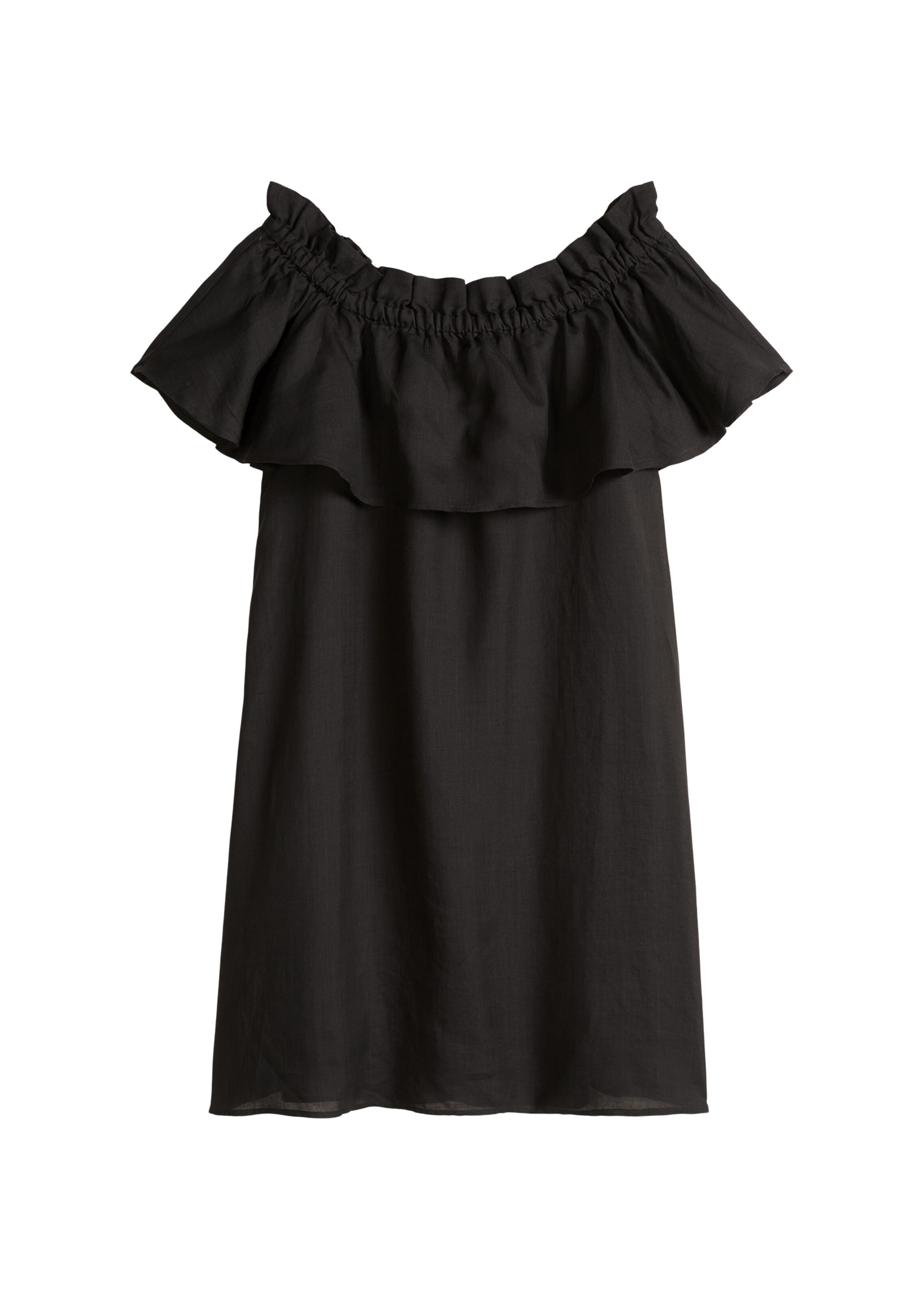 Marc O'Polo Kleid in Schwarz: Vorderseite