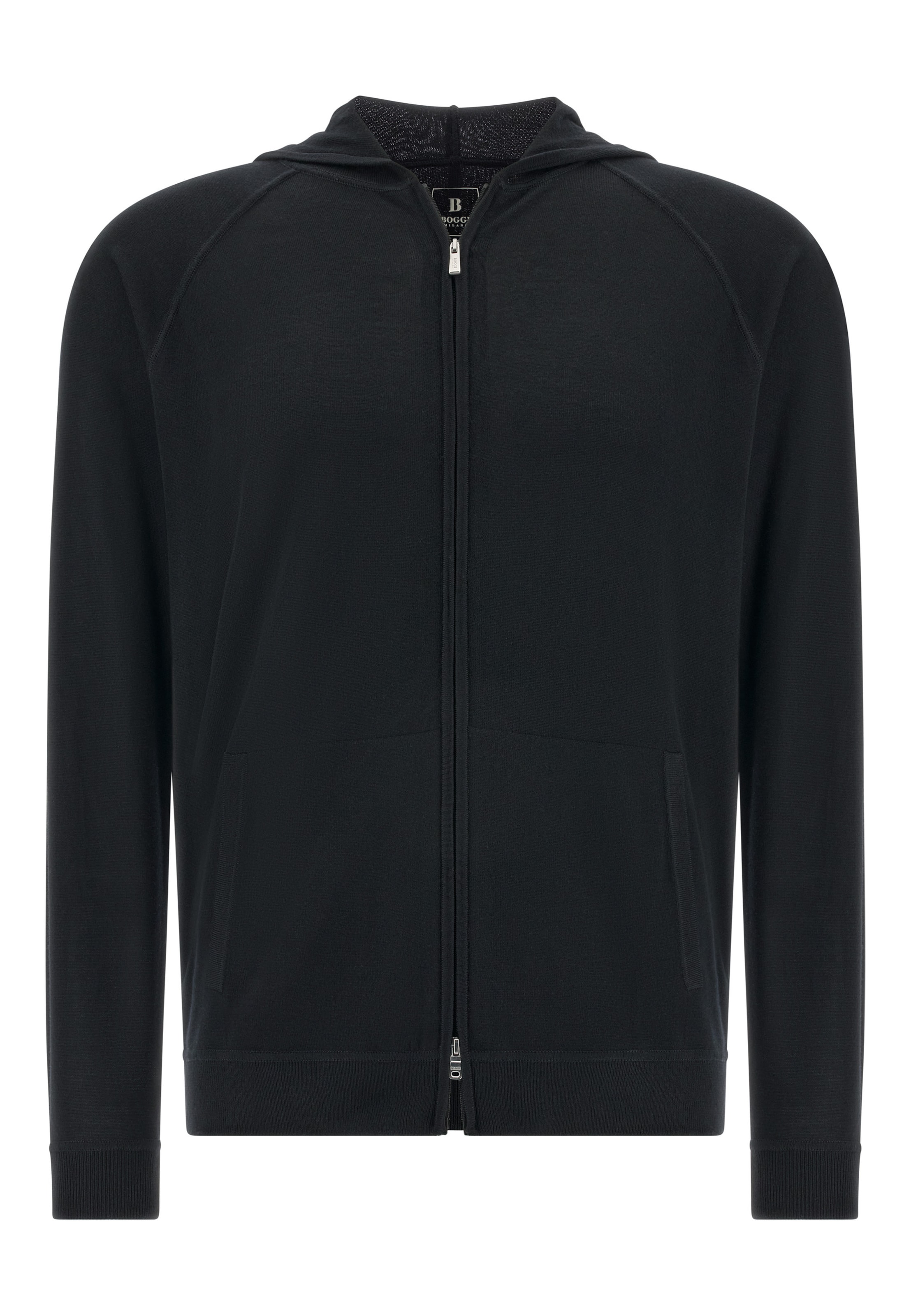 Boggi Milano Kampsun, värv must: eest vaates