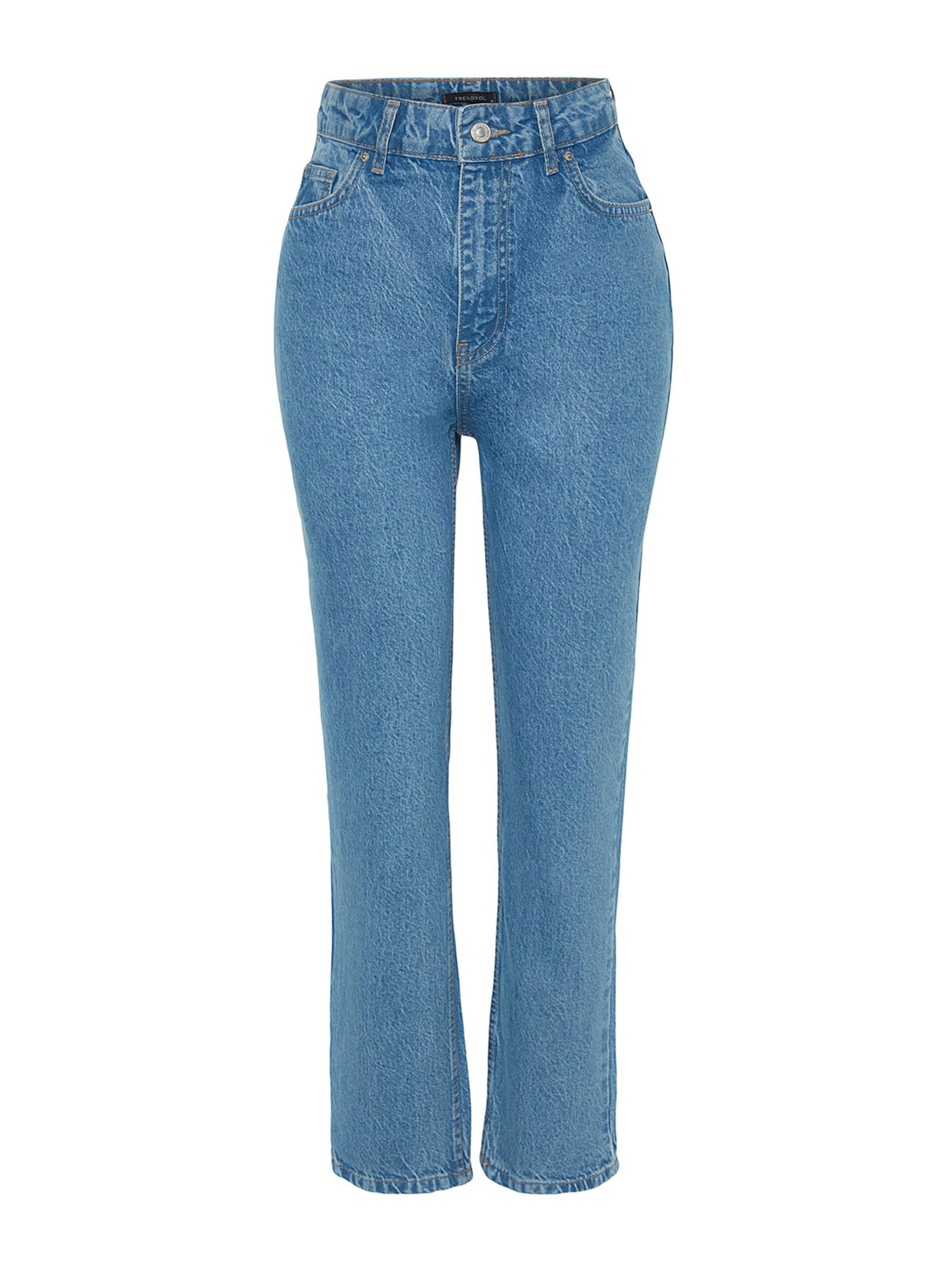 Trendyol Regular Jeans in Blauw: voorkant