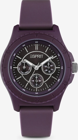 ESPRIT Analog Watch in Purple: front