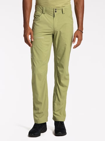 Haglöfs Regular Outdoor Pants 'Lite Standard' in Green: front