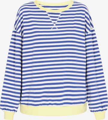 swirly - Sweatshirt em azul: frente