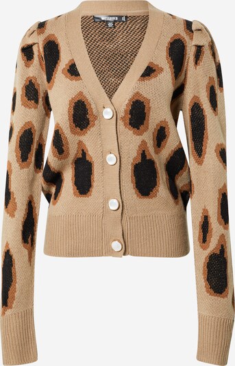 Missguided Knit cardigan in Brown / Caramel / Black, Item view