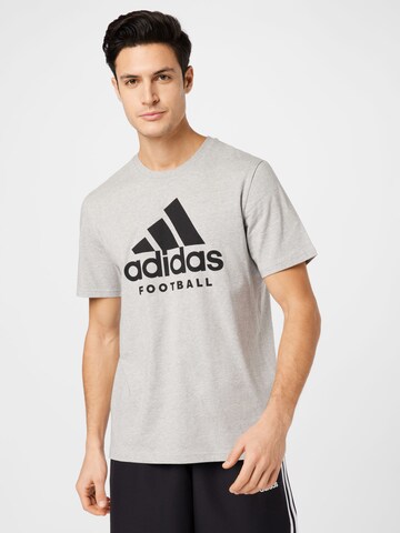 ADIDAS SPORTSWEARTehnička sportska majica - siva boja: prednji dio