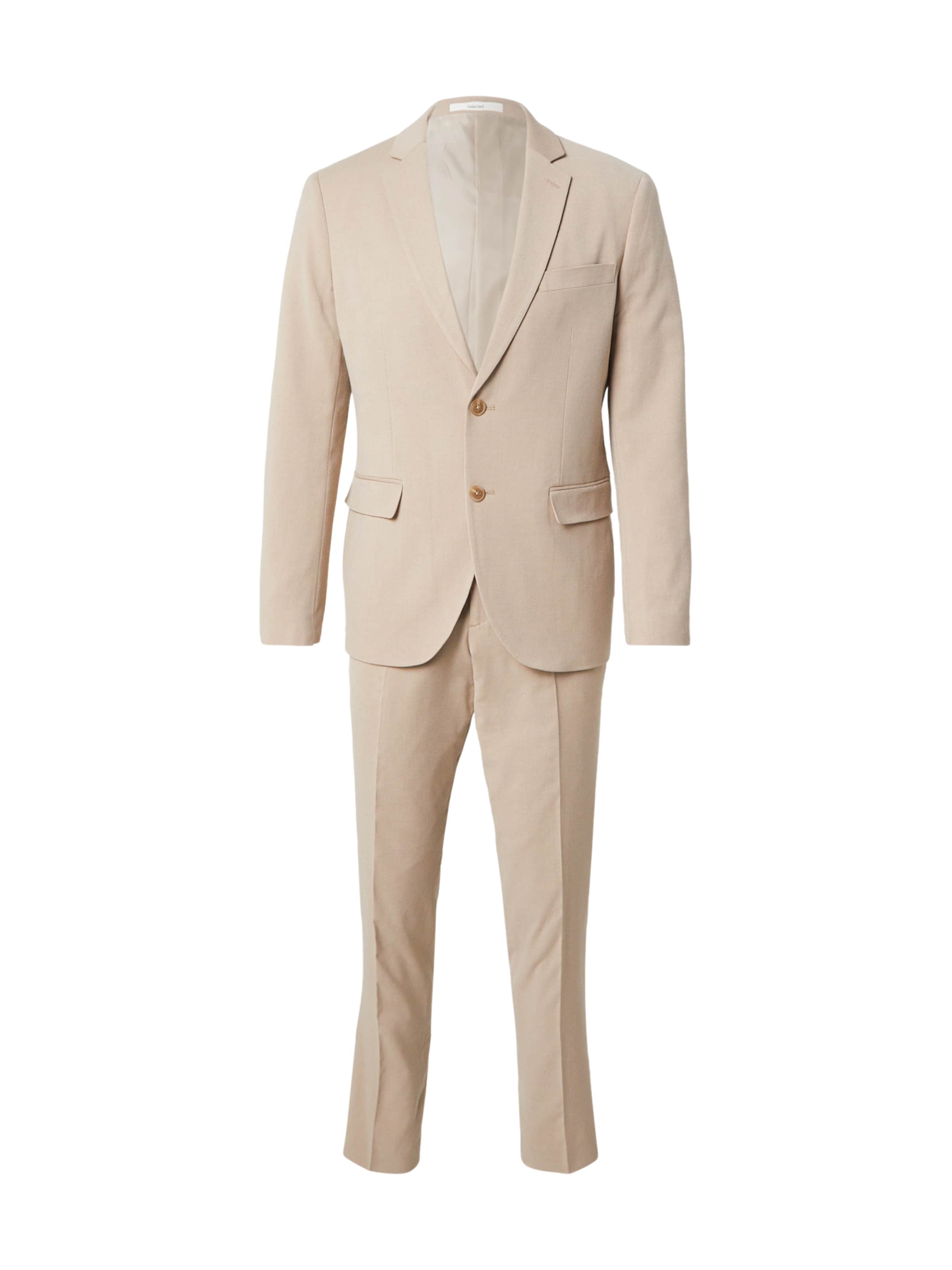 SELECTED Suit 'SLHNEIL' in Beige: front