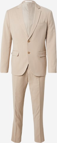 SELECTED Ülikonnapintsak 'SLHNEIL', värv beež: eest vaates