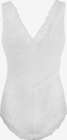 Evoni Bodysuit in White: front