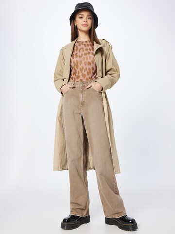 Wide leg Jeans 'Echo' di Dr. Denim in marrone