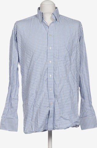 Bexleys Button Up Shirt in M in Blue: front