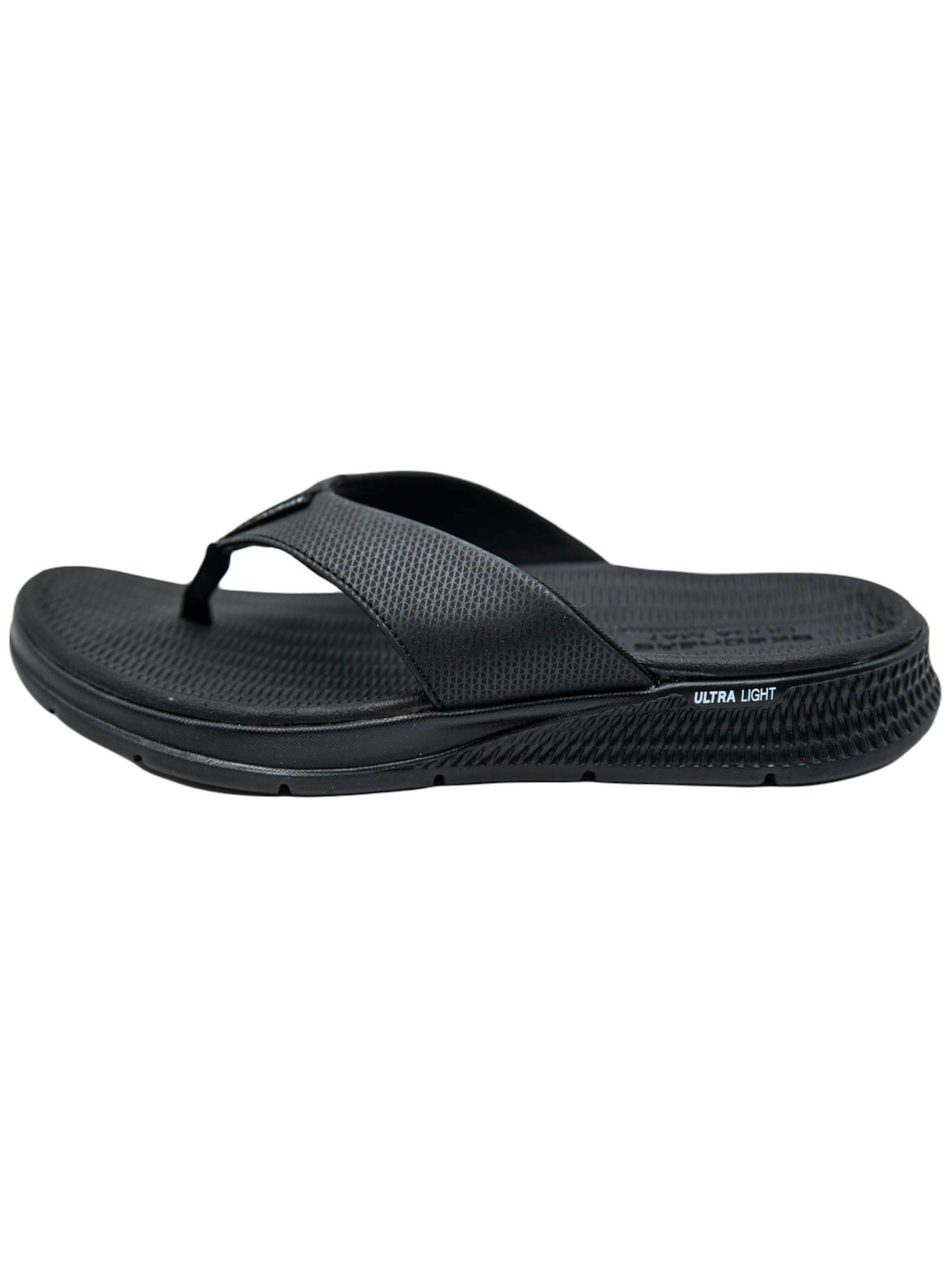 SKECHERS T-bar sandals 'Go Consistent' in Black: front