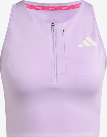Haut de sport ADIDAS PERFORMANCE en violet : devant