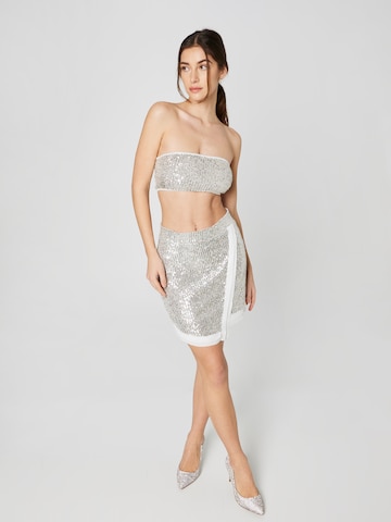 Guido Maria Kretschmer Women Top 'Shelly' in Silver