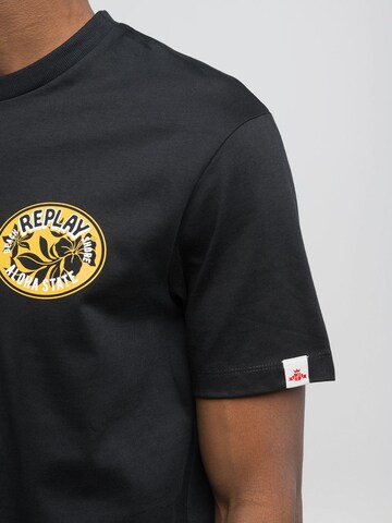 REPLAY T-Shirt in Schwarz