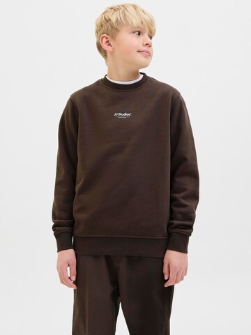 Jack & Jones Junior - Sudadera en marrón: frente