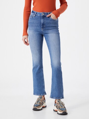 ONLY Flared Jeans 'Charlie' in Blauw: voorkant