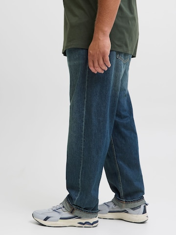 Jack & Jones Plus - Loosefit Calças de ganga 'JJIChris JJOrignial' em azul