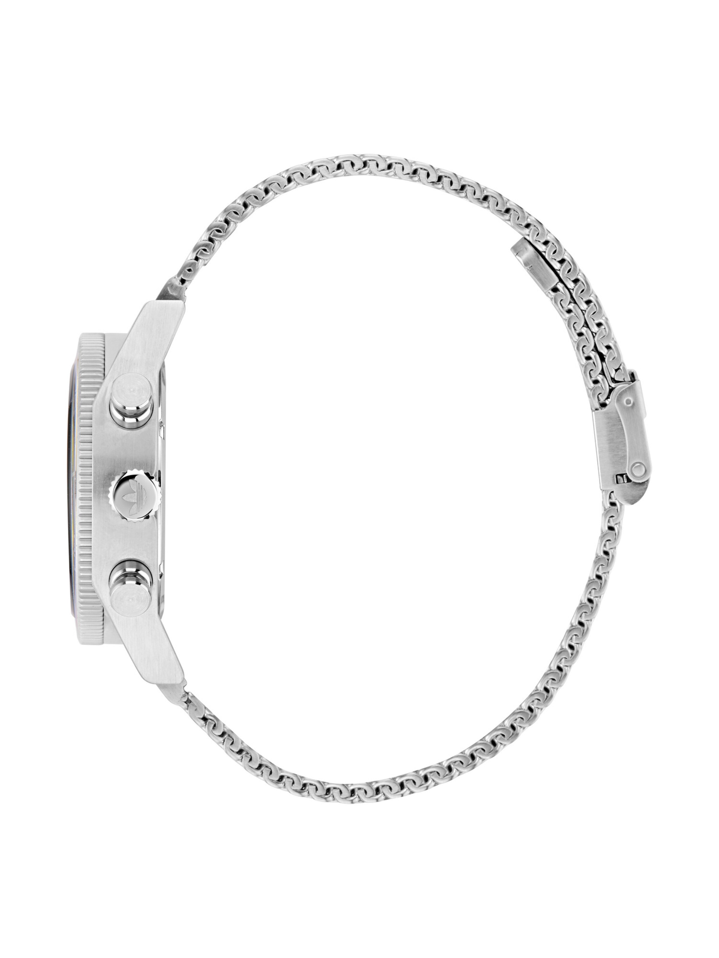 ADIDAS ORIGINALS Analogt ur 'Ao Fashion Edition Two' i sølv