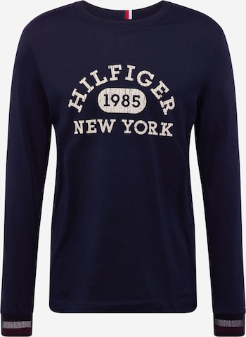 T-Shirt TOMMY HILFIGER en bleu : devant