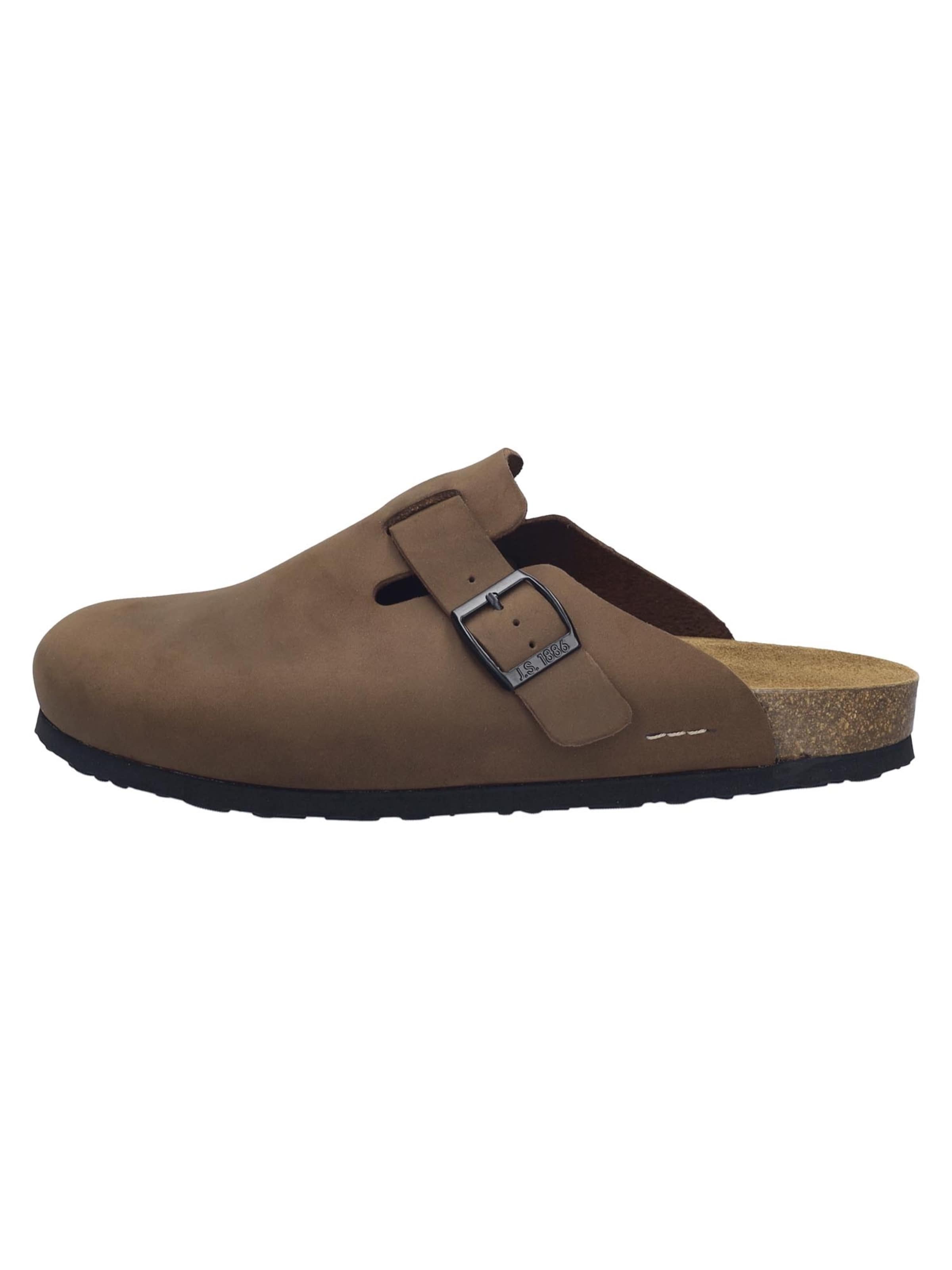 JOSEF SEIBEL Clogs 'Josef 04'‌‌‌‌‌‌‌‌ in Braun: Vorderseite