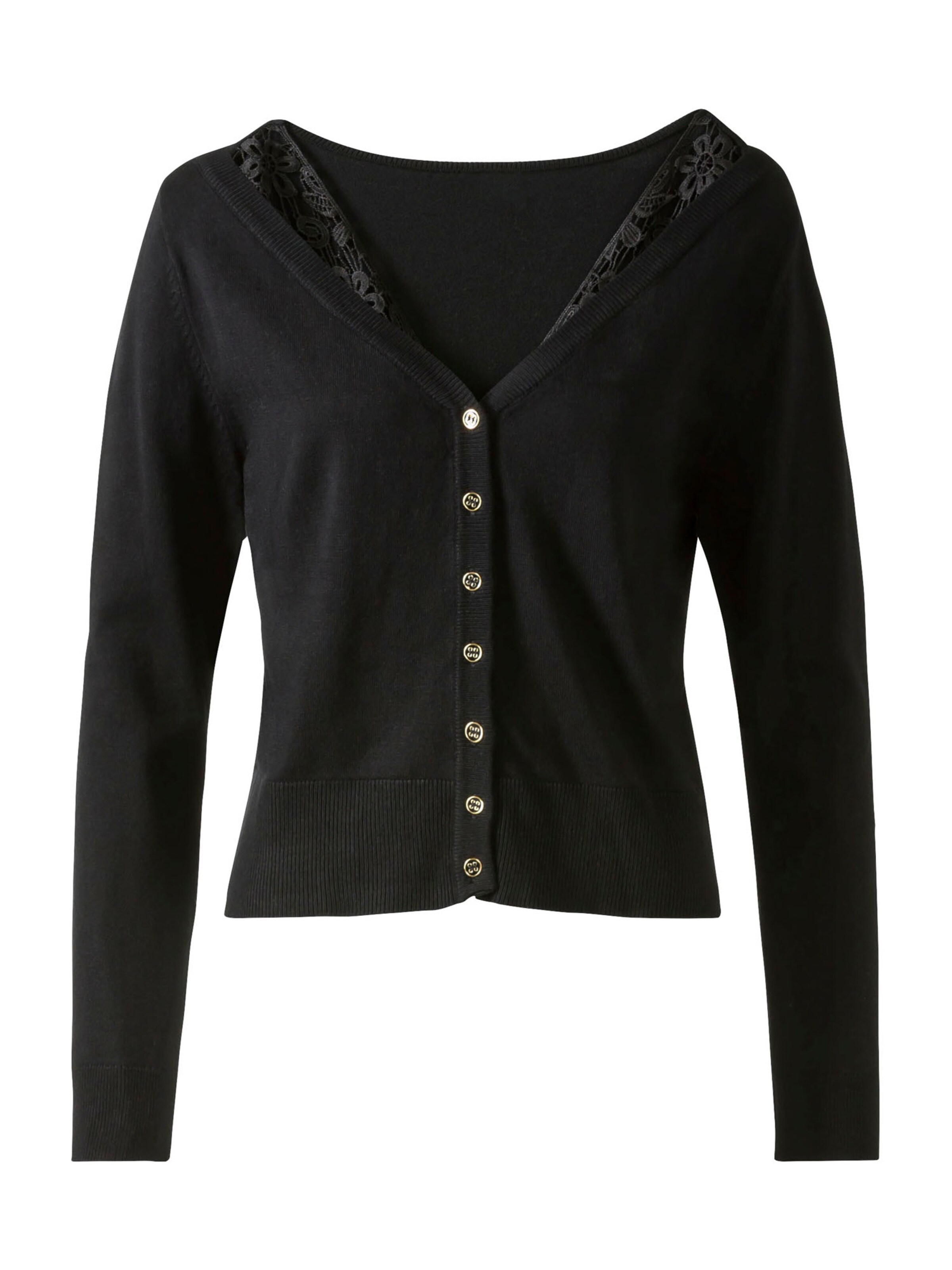 heine Strickjacke in Schwarz ABOUT YOU - Main Image