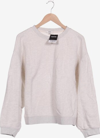 AGOLDE Sweatshirt & Zip-Up Hoodie in S in White: front
