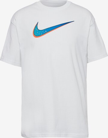 NIKE T-Shirt 'Signature Lebron James' in Weiß: predná strana