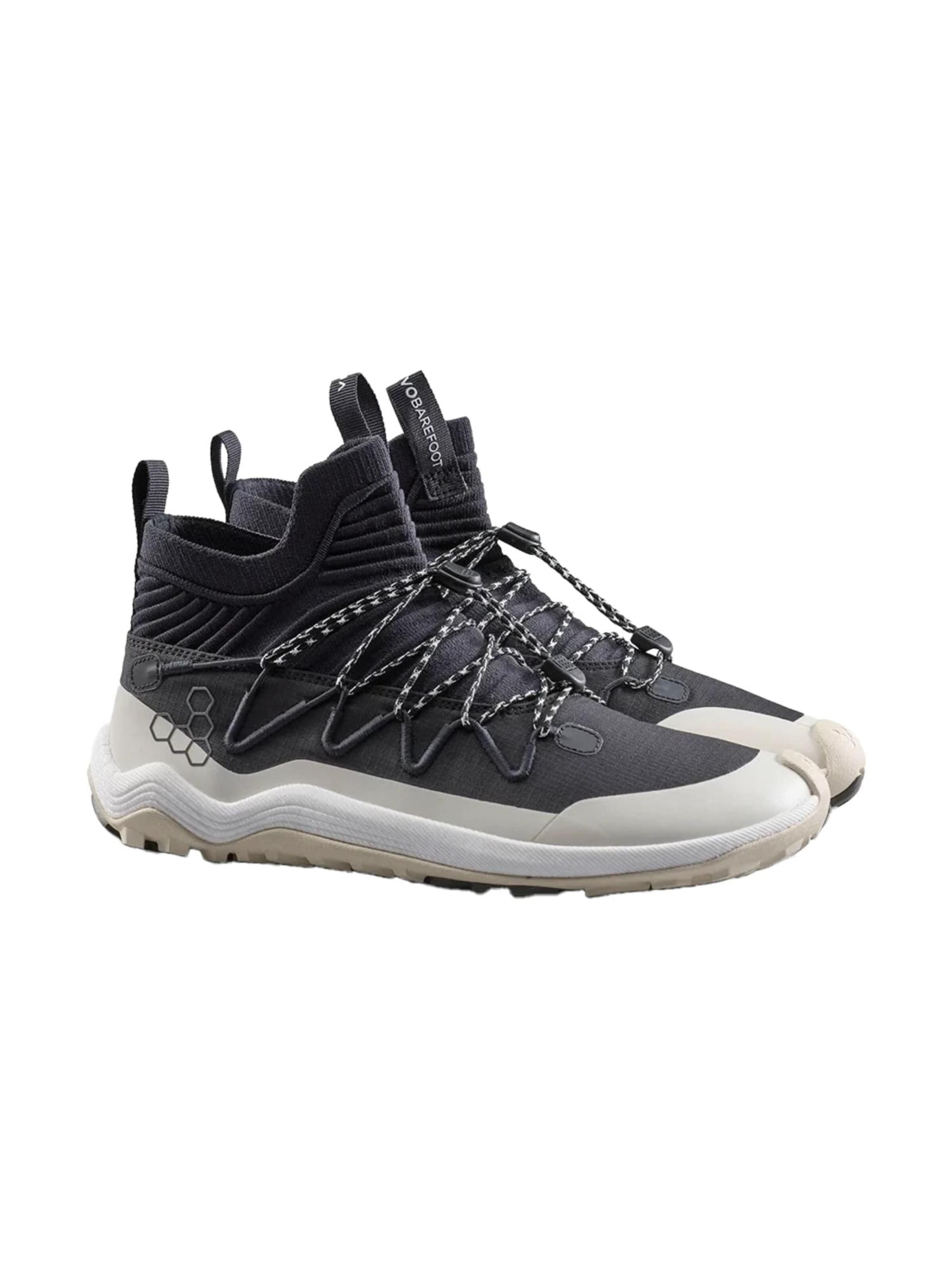 Vivo Barefoot Boots 'PRIMUS TRAIL FLOW MID'‌‌‌‌‌‌ in Schwarz