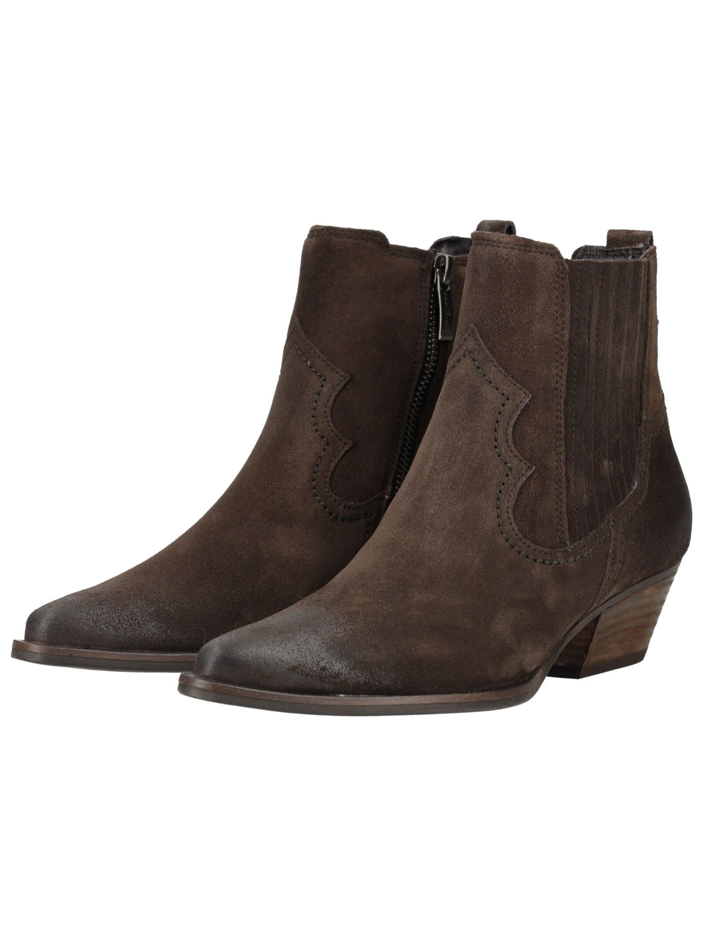 Paul Green Ankle Boots in Brown