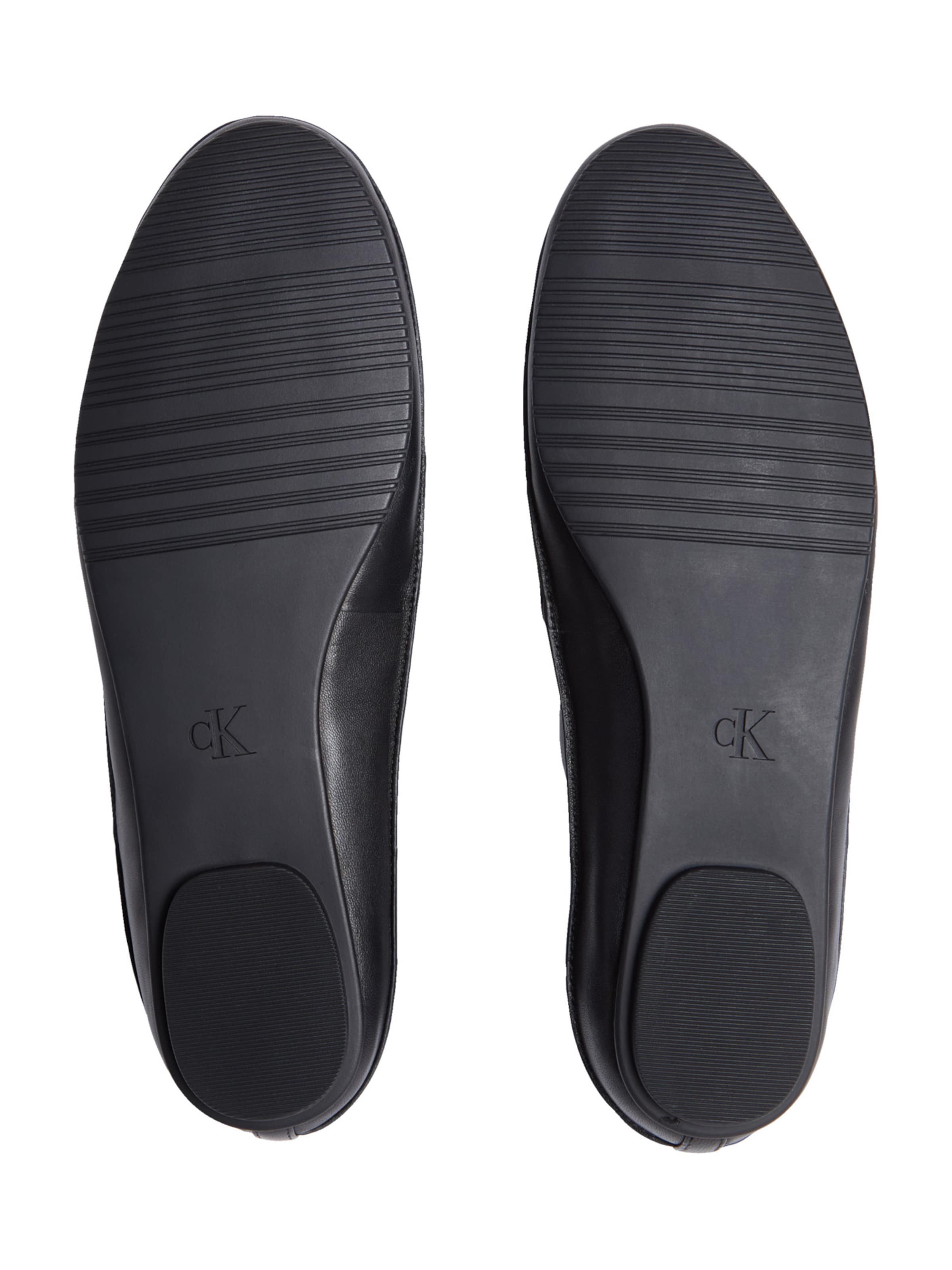 Ballerines à lanières Calvin Klein en noir