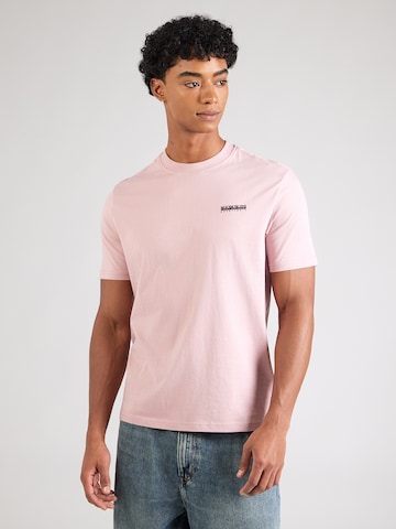 Maglietta di NAPAPIJRI in rosa: frontale
