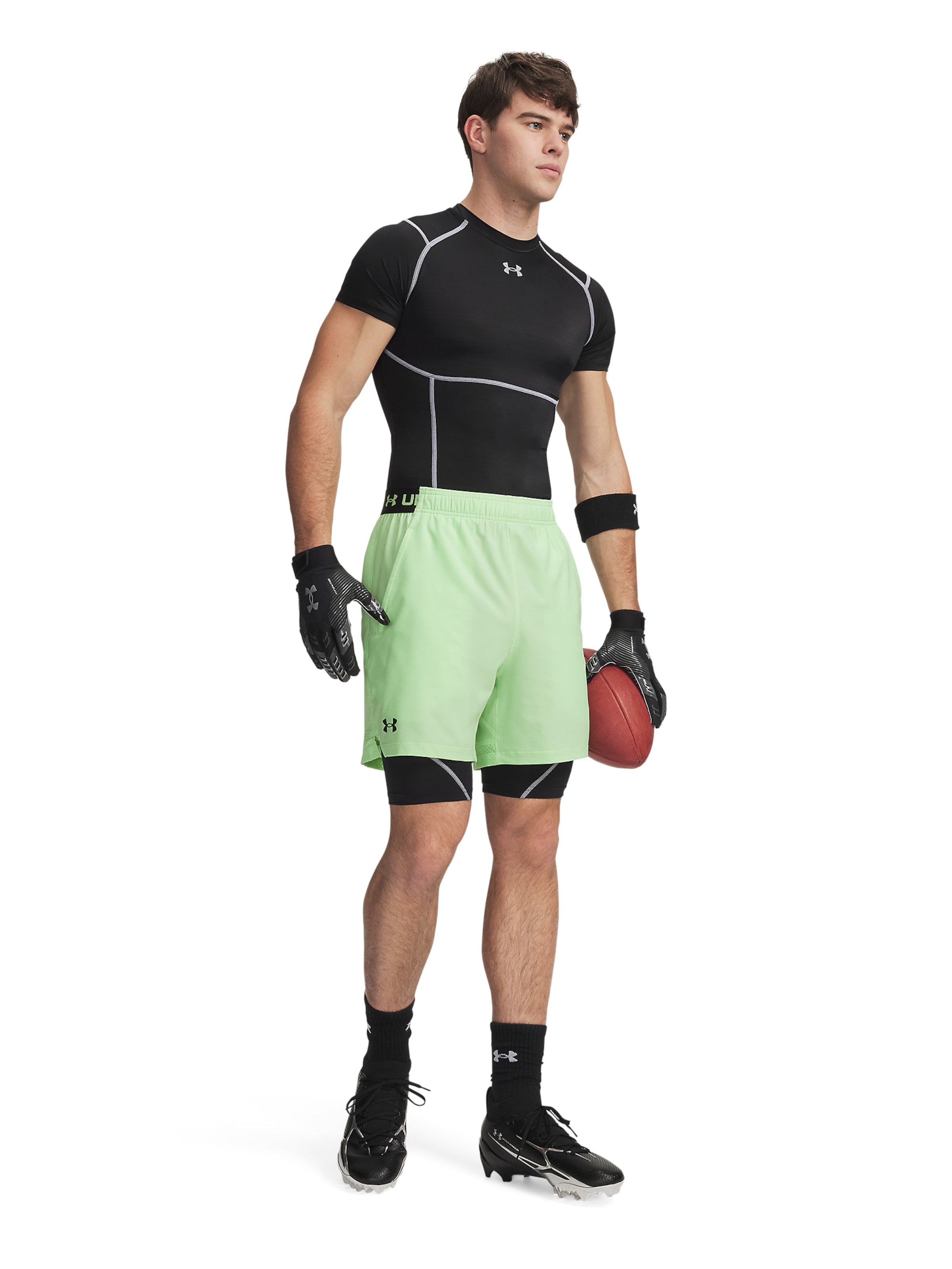 UNDER ARMOUR Regular Sportbroek 'Vanish' in Groen