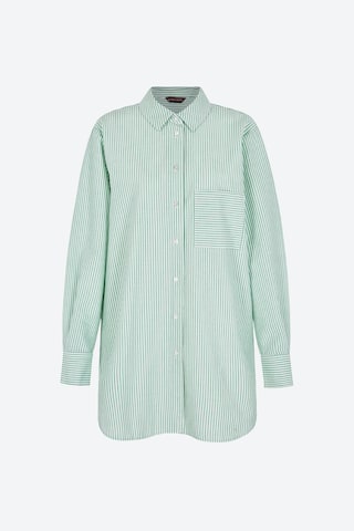 Aligne Blouse 'Forrest' in Groen: voorkant