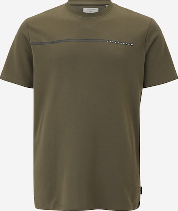 Jack & Jones Plus Shirt 'JCOFUSION' in Groen: voorkant