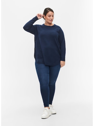 Zizzi - Pullover em azul