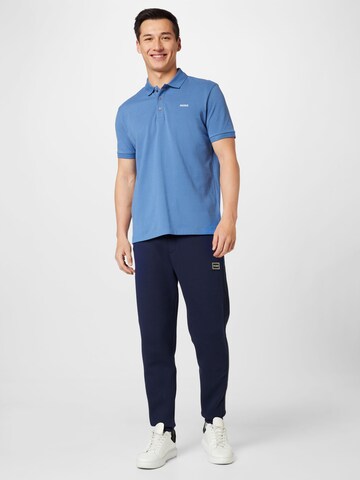 HUGO Red Tapered Trousers 'Dimax' in Blue