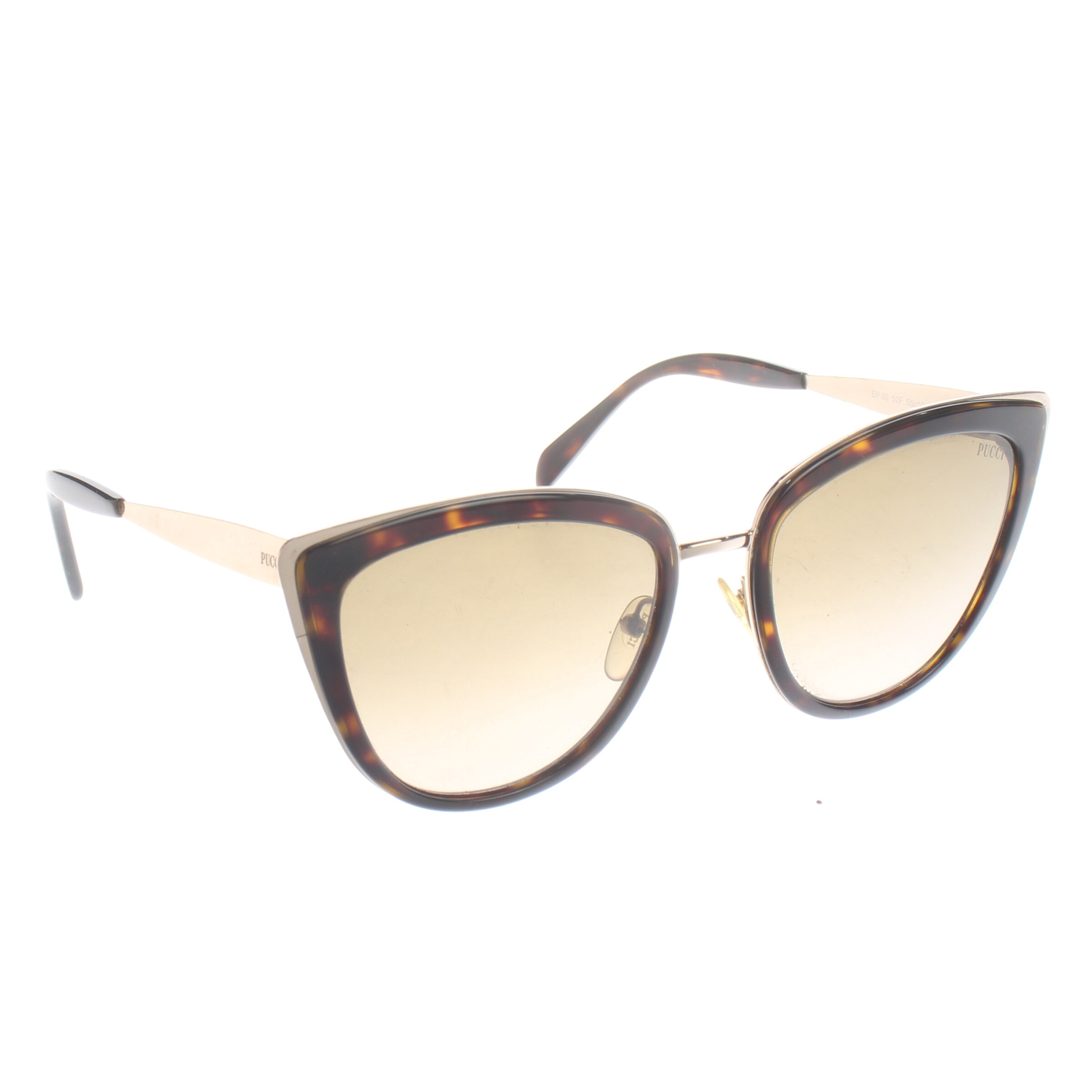 Emilio Pucci Sunglasses in One size in Gold, Item view