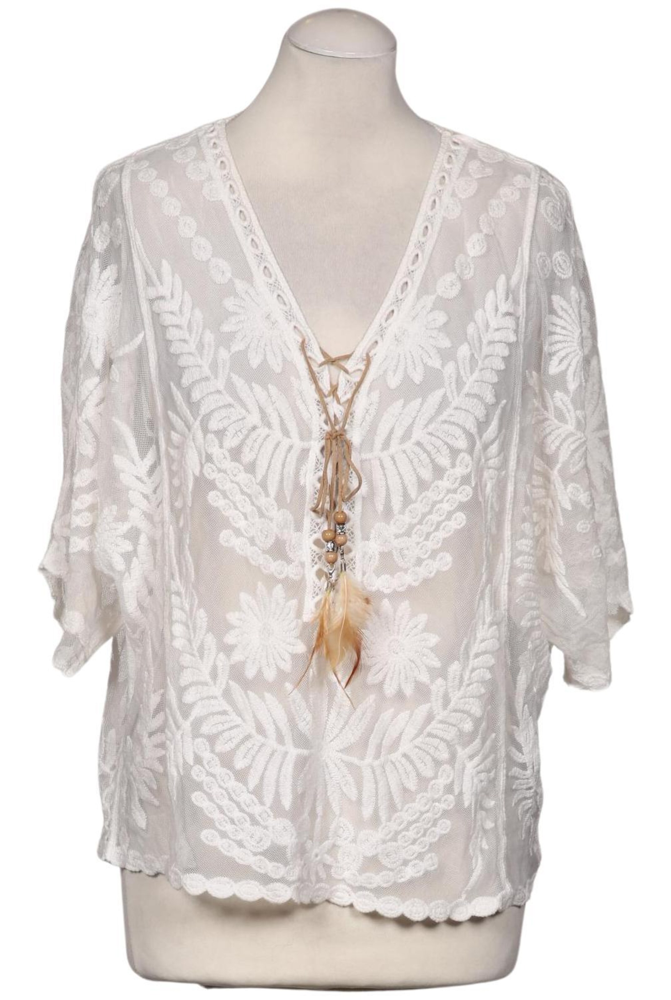 Tredy Blouse & Tunic in L in White: front