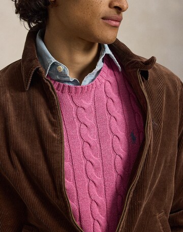 Polo Ralph Lauren Regular Fit Neulepaita 'DRIVER' värissä vaaleanpunainen
