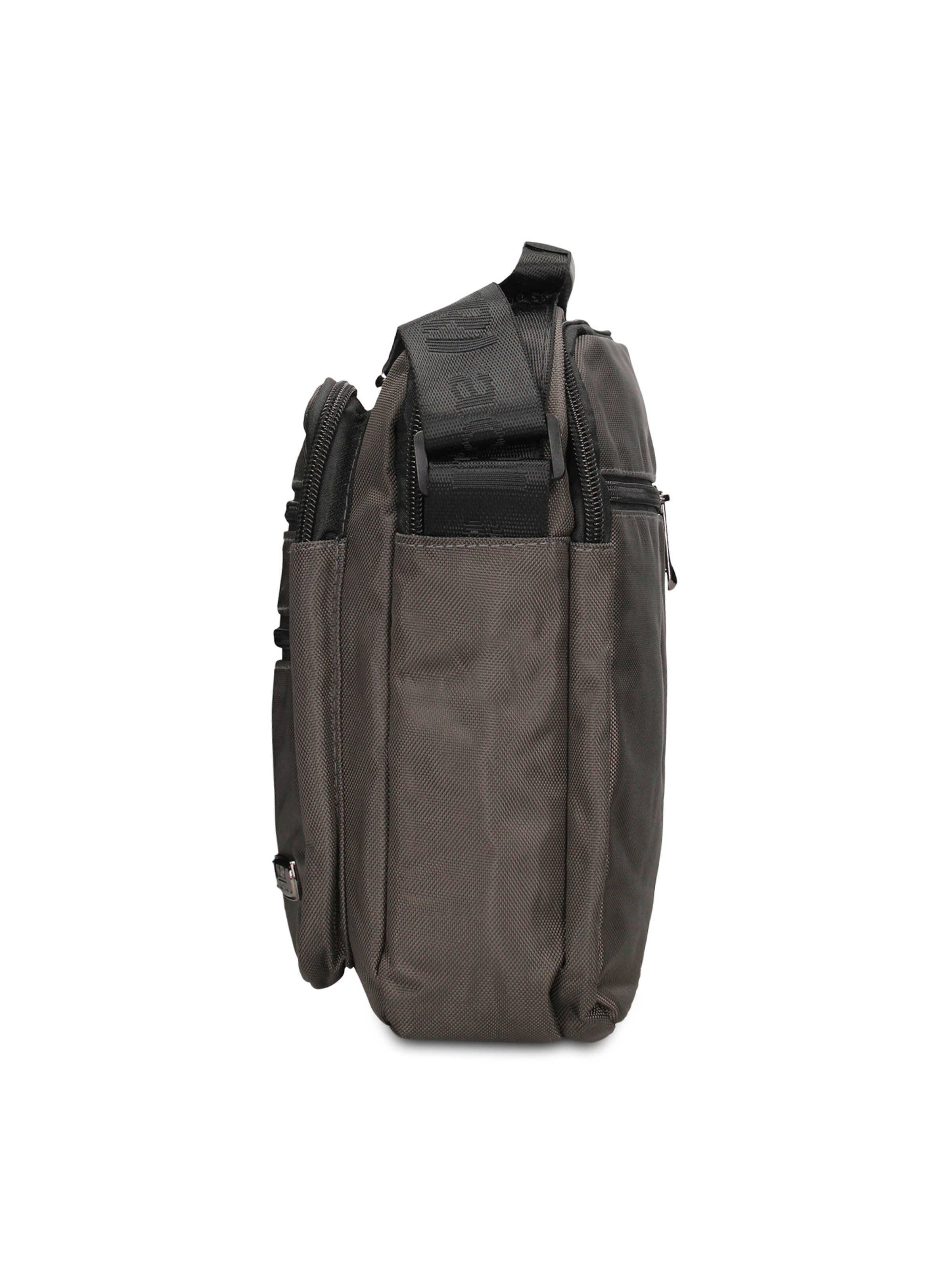 Borsa a tracolla 'Borsa a Tracolla Uomo Coveri Collection Vegan Leather' di Coveri Collection in grigio