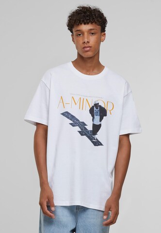 MT Upscale Shirt 'A-Minor' in Weiß