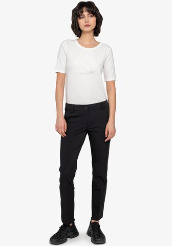 Sportalm Kitzbühel Regular Bügelfaltenhose in Schwarz