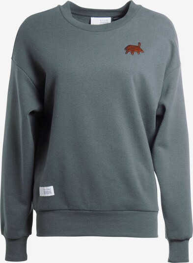 mazine Sweatshirts ' May Sweater ' in dunkelgrün, Produktansicht