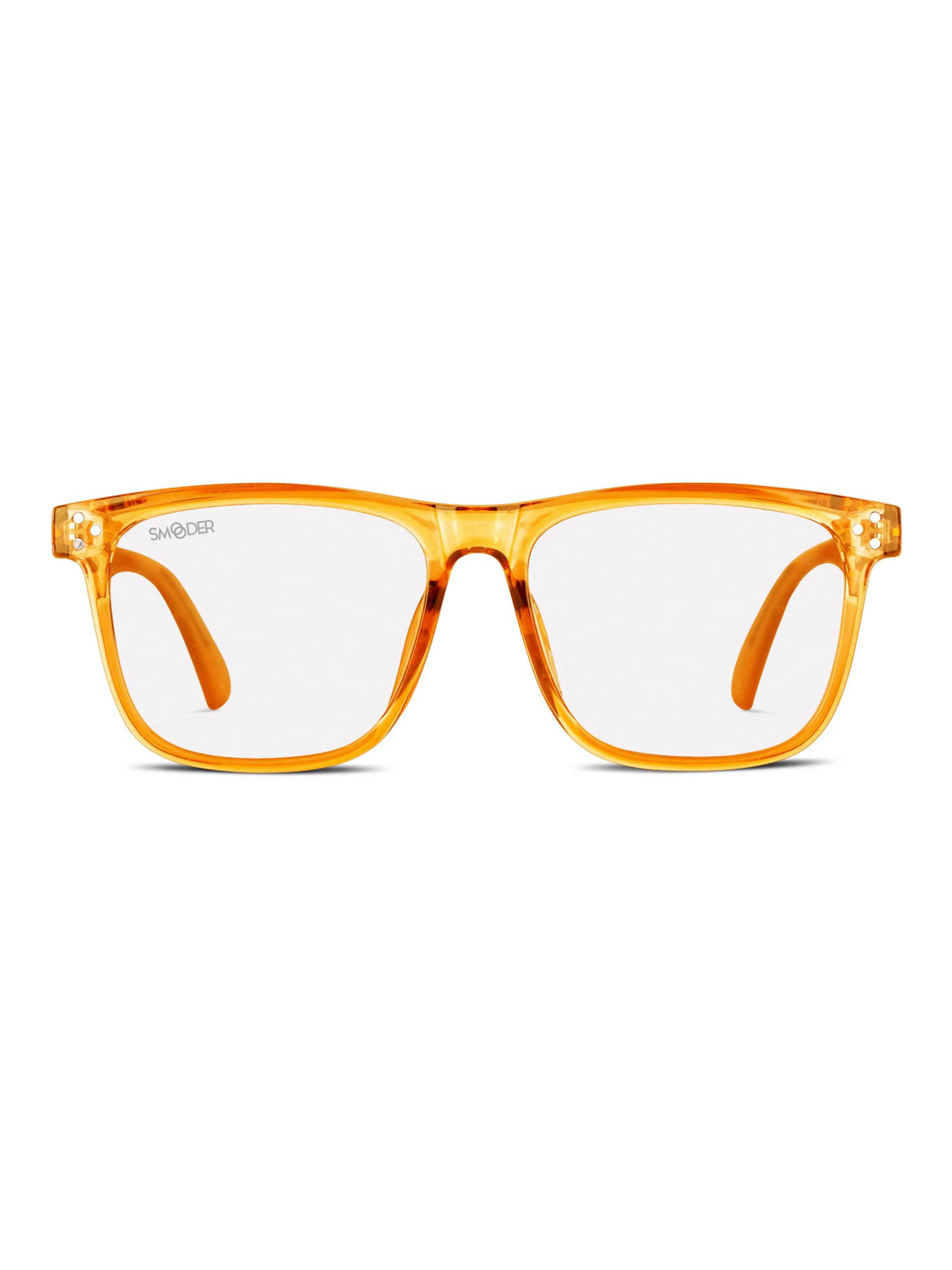 Smooder Glasses 'Ampere Blue Light' in Orange