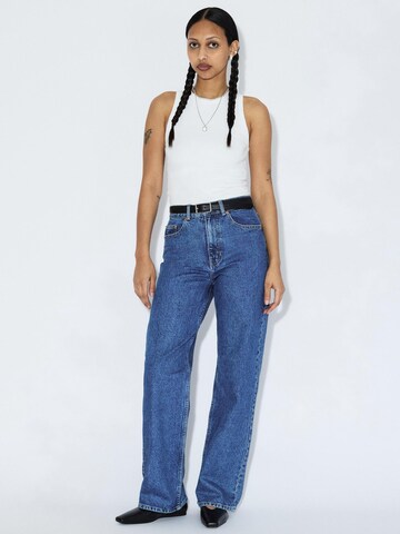 Dr. Denim Regular Jeans 'Echo High Straight - Jeans'‌ in Blau