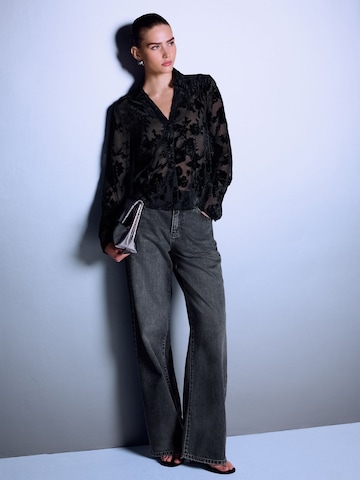 Next - Blusa en negro
