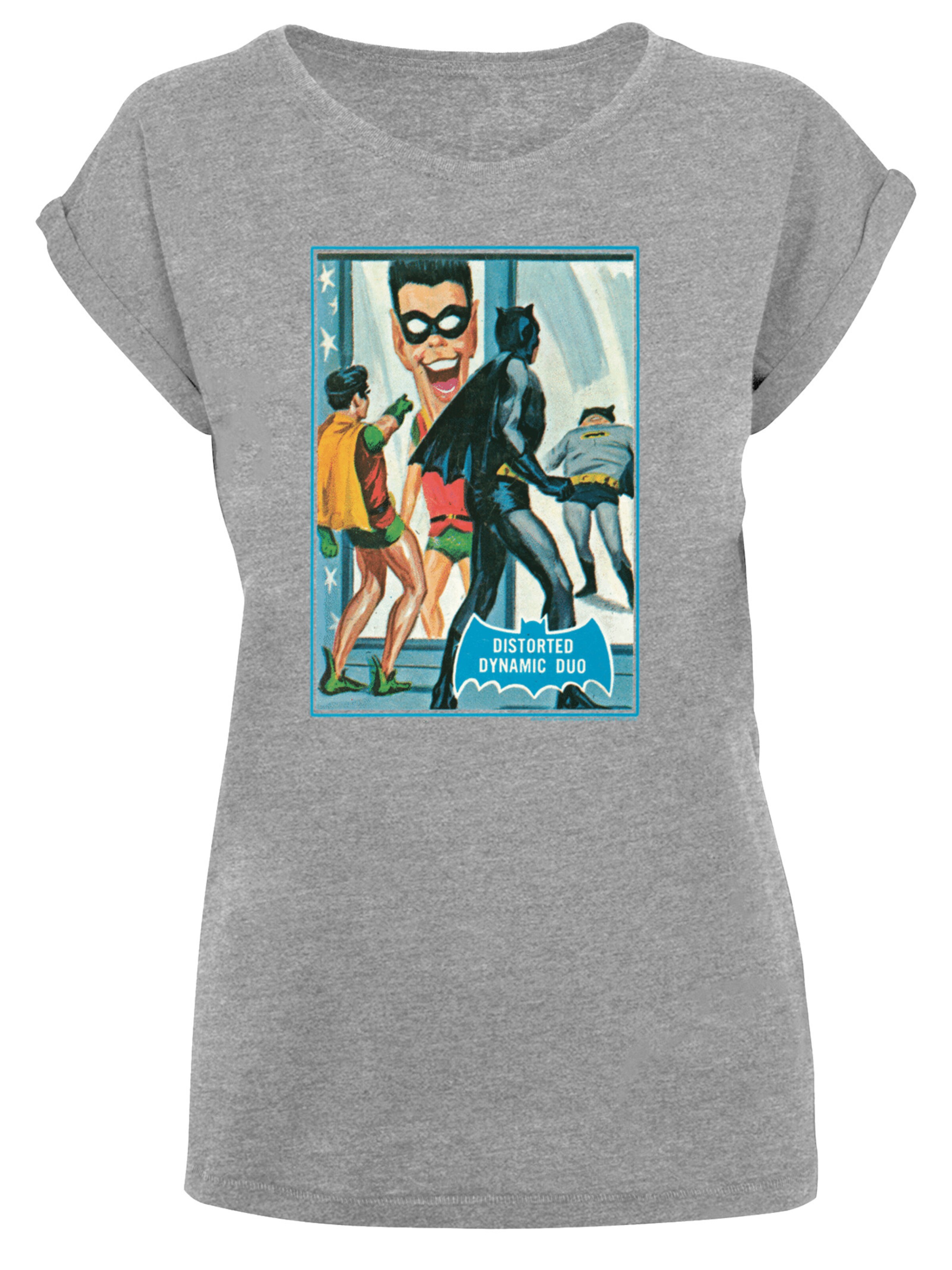 Maglietta 'DC Comics Batman TV Series Dynamic Duo' di F4NT4STIC in grigio: frontale